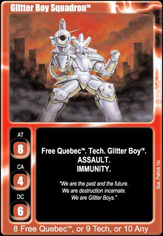 Glitter Boy Squadron